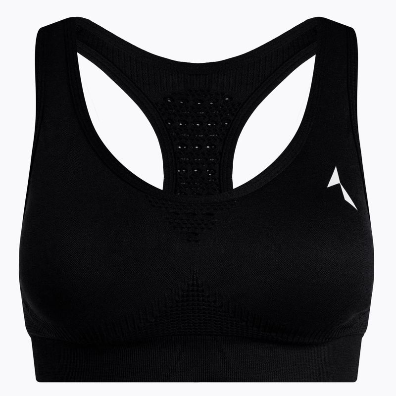 Sutien de fitness Carpatree Phase Seamless negru CP-PSB-B