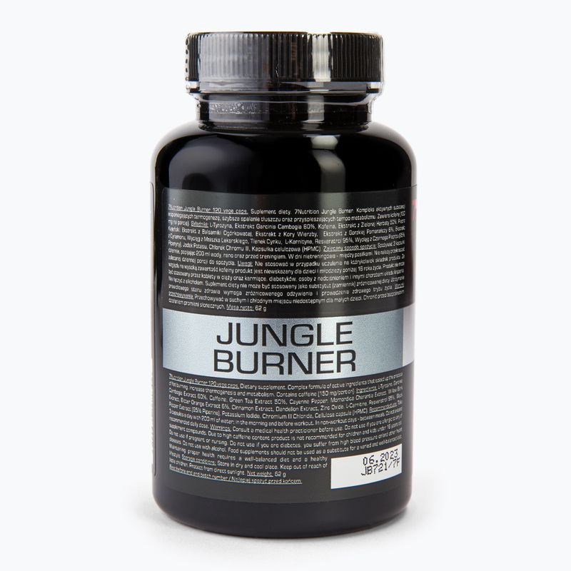 Jungle Burner 7Nutrition arzător de grăsime 120 capsule 7Nu000005 2