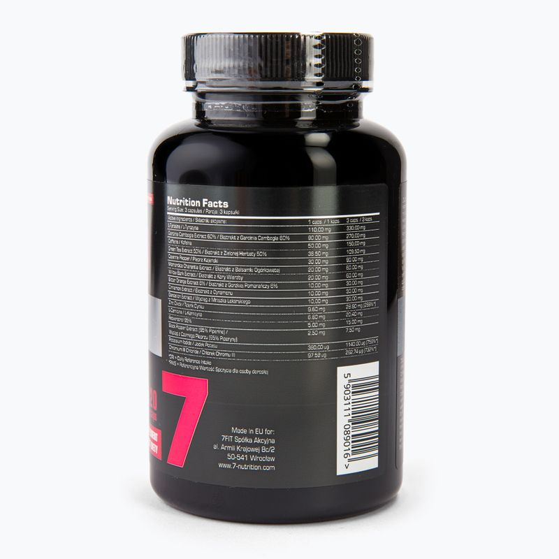 Jungle Burner 7Nutrition arzător de grăsime 120 capsule 7Nu000005 3