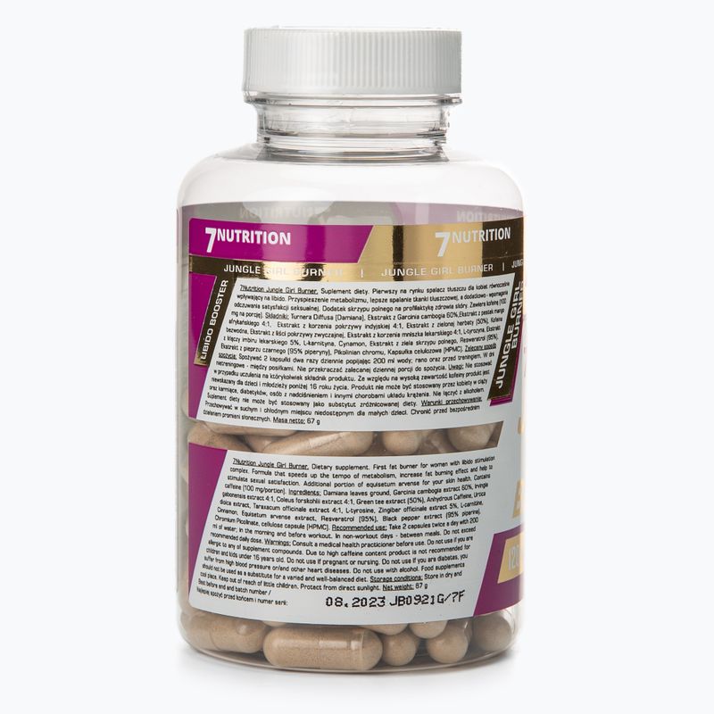 Jungle Girl Burner 7Nutrition arzător de grăsime 120 capsule 7Nu000006 2