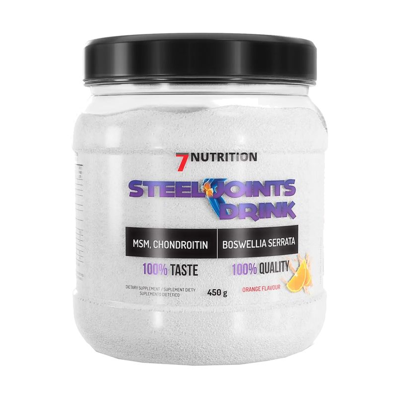 Steel Joints Drink 7Nutrition 450g regenerare articulații portocaliu 7Nu000027