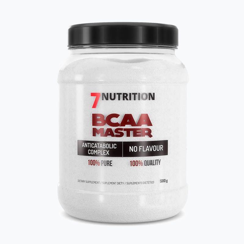 Aminoacizi BCAA 7Nutrition Master 500g, natural, 7Nu000333-pure