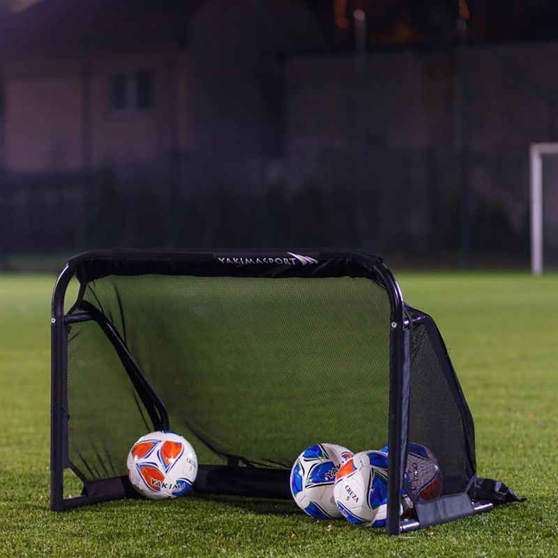 Yakimasport GIZA poartă de fotbal 120 x 80 cm negru 100281 4