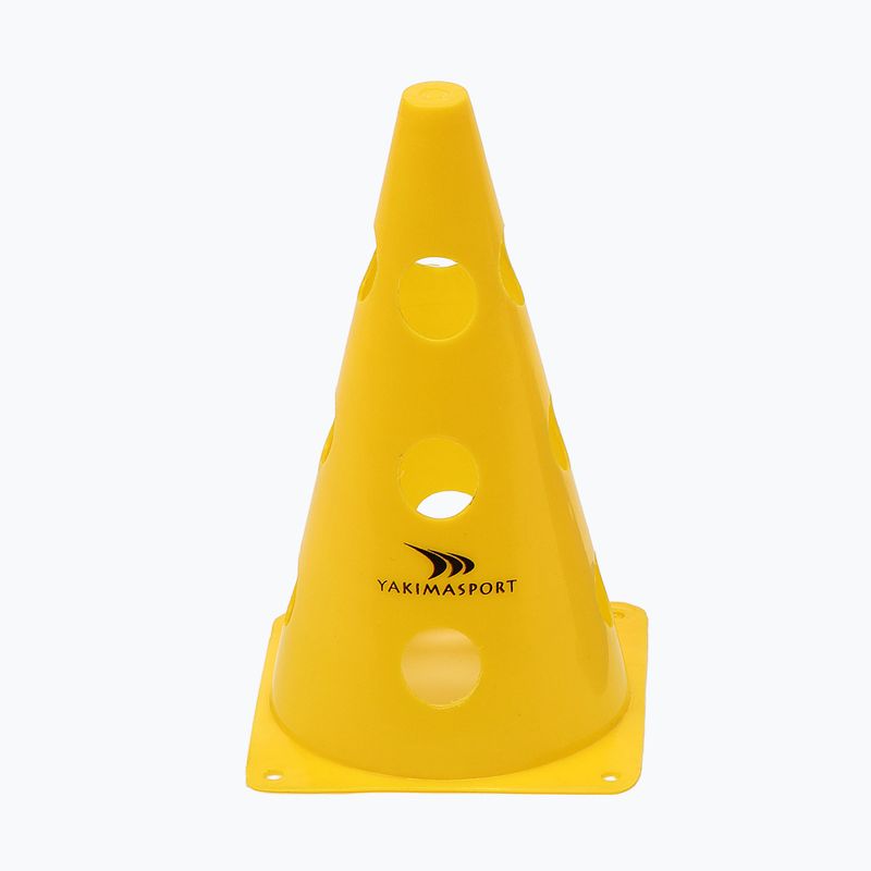 Yakimasport con de antrenament galben 100042