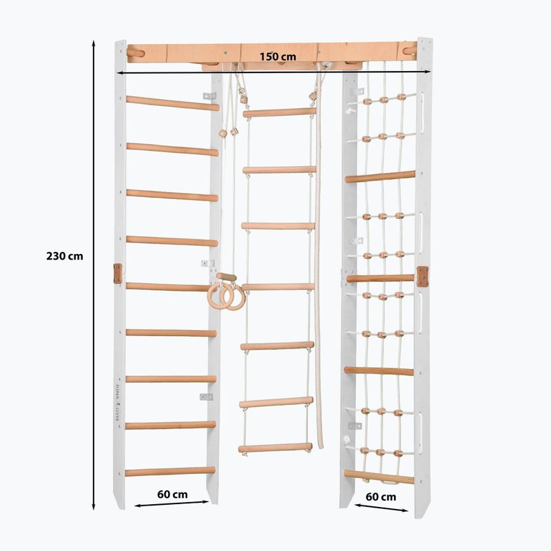 Scară gimnastică RINAGYM SPR Corner white 2
