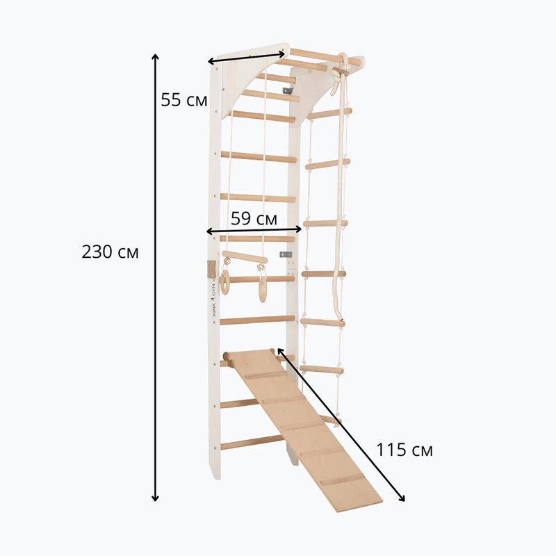 Scară de gimnastică RINAGYM SPR C+SLIDE 6
