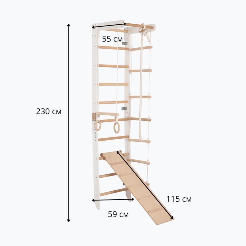 Scară de gimnastică RINAGYM SPR B+SLIDE 5