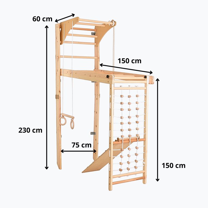 Scară de gimnastică RINAGYM Transformer 5