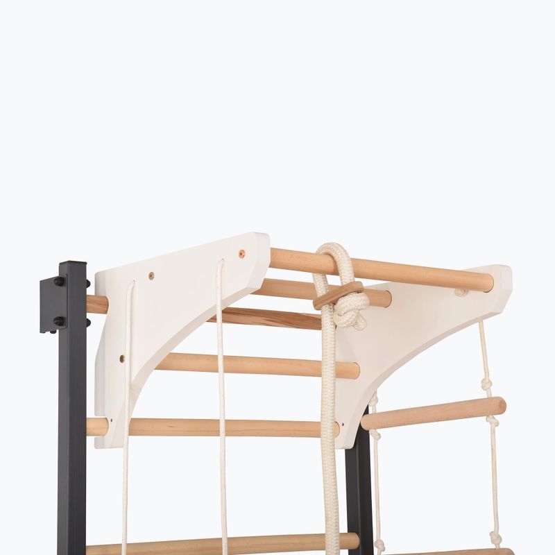 Scară de gimnastică RINAGYM Steel Kom 2 graphit/white 10