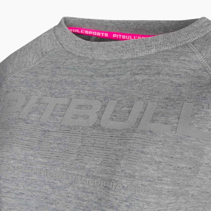 Hanorac pentru femei Pitbull West Coast Crewneck Athletica grey/melange 3