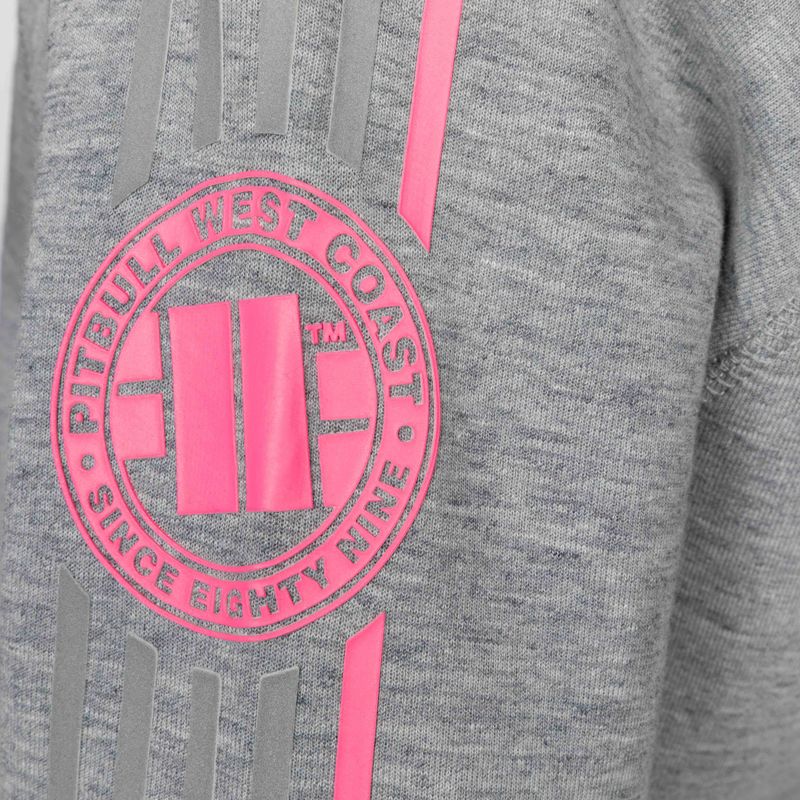 Hanorac pentru femei Pitbull West Coast Crewneck Athletica grey/melange 4