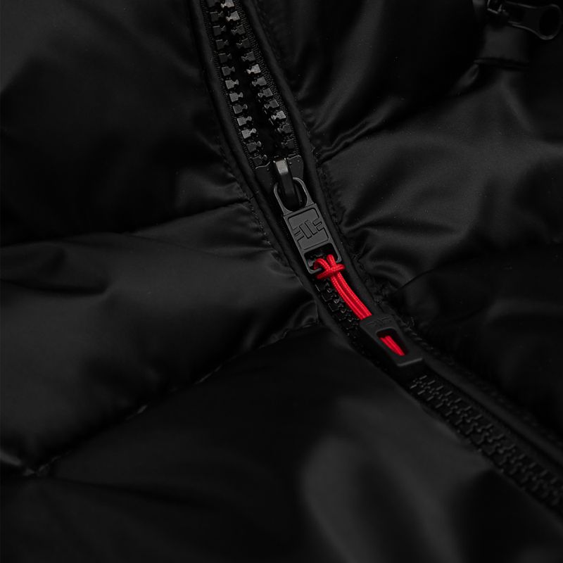 Fără mâneci pentru bărbați Pitbull West Coast Walpen Hooded black 3