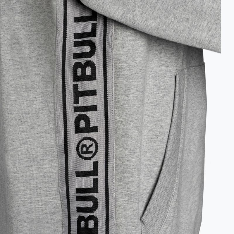 Hanorac pentru bărbați Pitbull West Coast Hooded French Terry TNT grey/melange 4