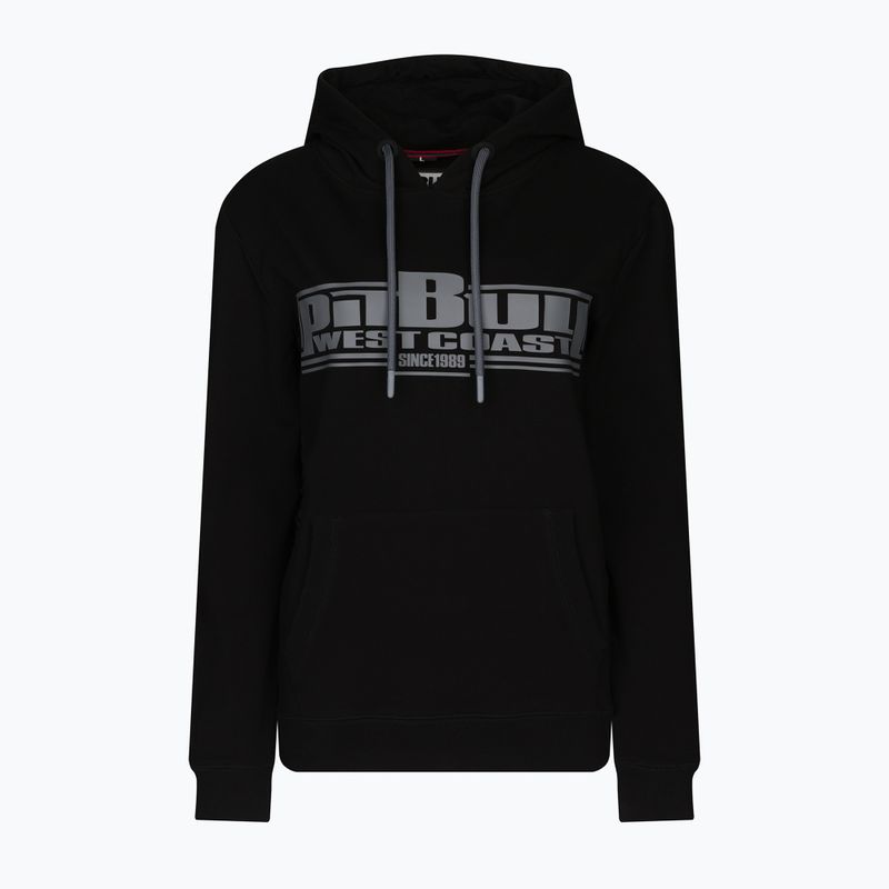Hanorac pentru femei Pitbull West Coast Hooded F.Terry „Boxing” black