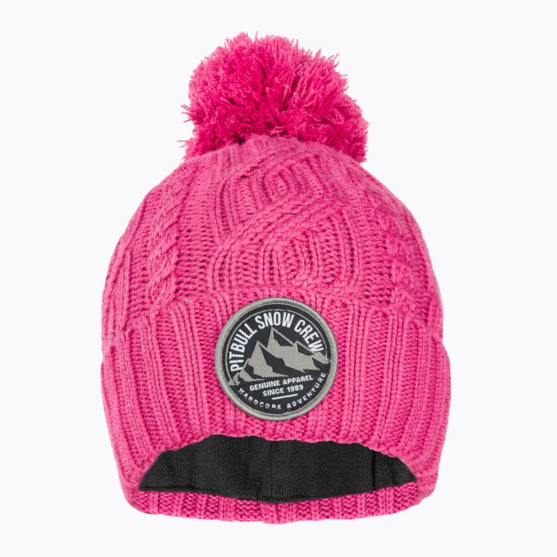 Căciulă de iarnă Pitbull West Coast Beanie Snow Crew pink 2