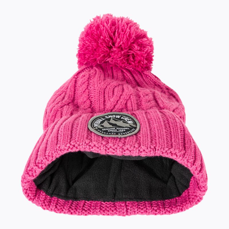 Căciulă de iarnă Pitbull West Coast Beanie Snow Crew pink 5