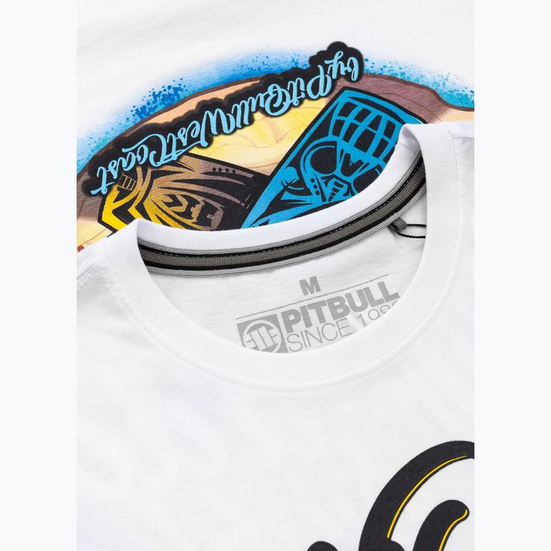 Tricou pentru bărbați Pitbull Surfdog white 3