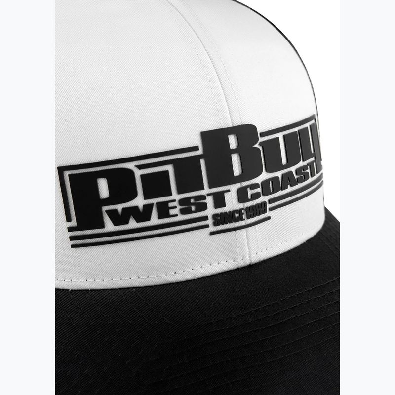 Căciulă de iarnă Pitbull Classic Boxing white/black 4