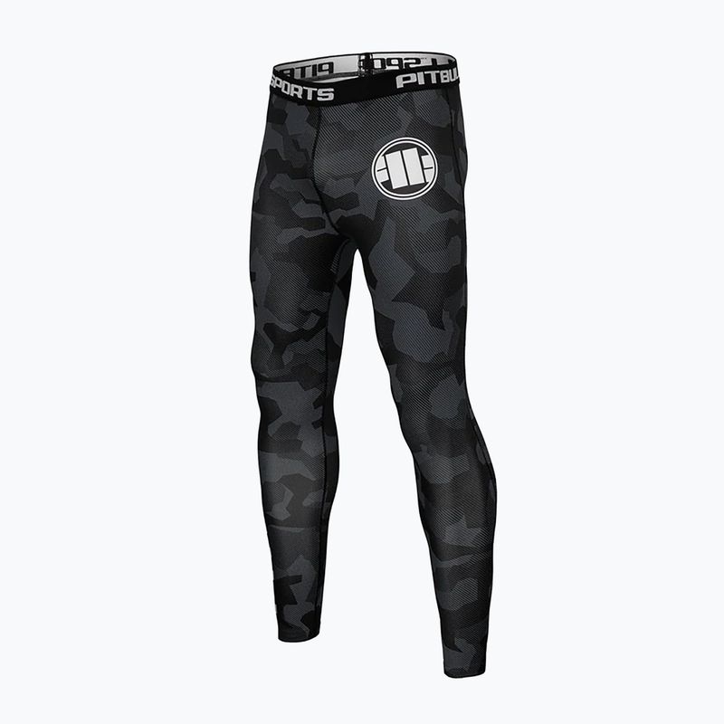 Jambiere pentru bărbați Pitbull West Coast Compr Pants Dillard grey camo