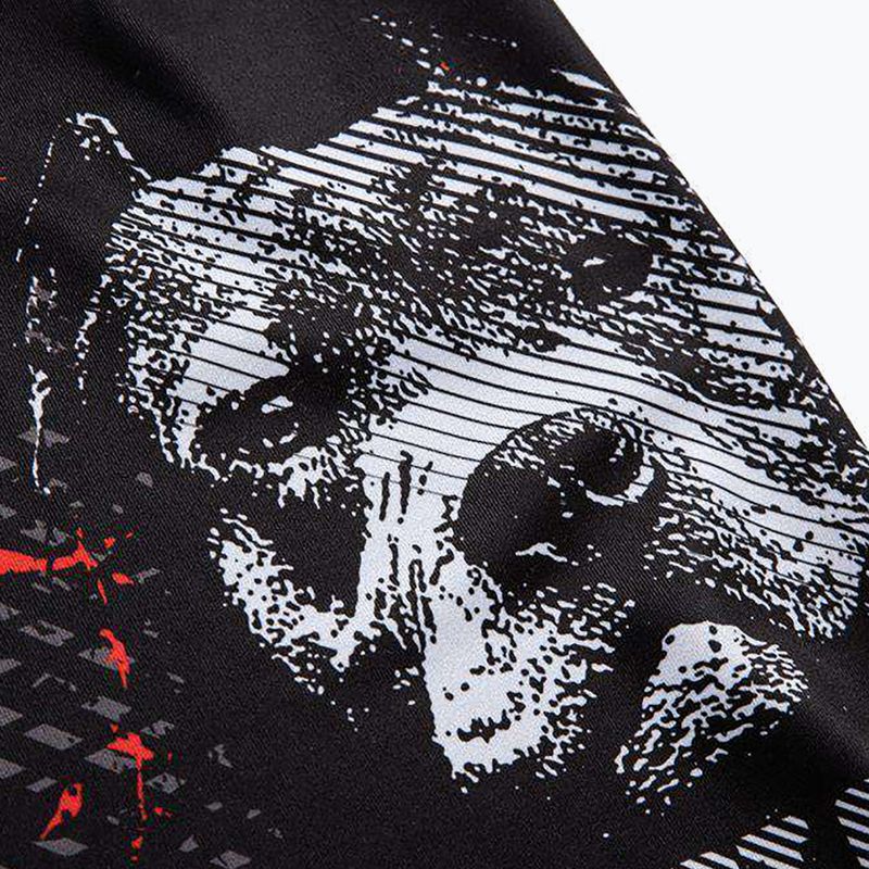 Jambiere pentru bărbați Pitbull West Coast Compr Pants Blood Dog black 5