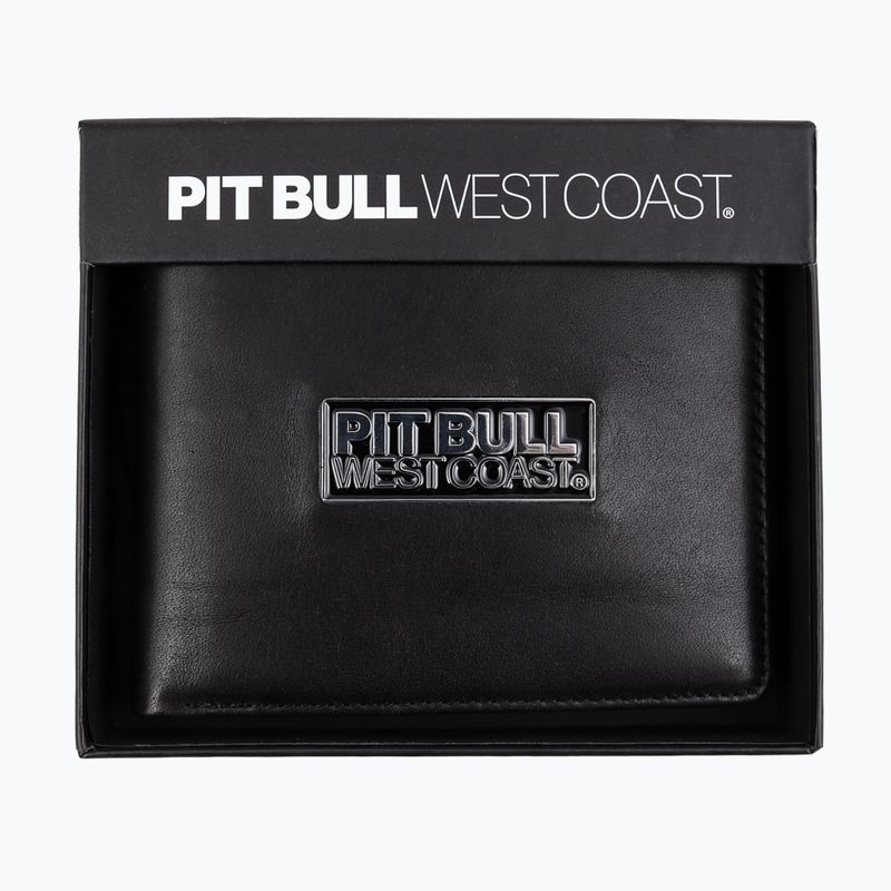 Portofel pentru bărbați Pitbull West Coast Portfel Pitbull West Coast Original Leather Brant black 3