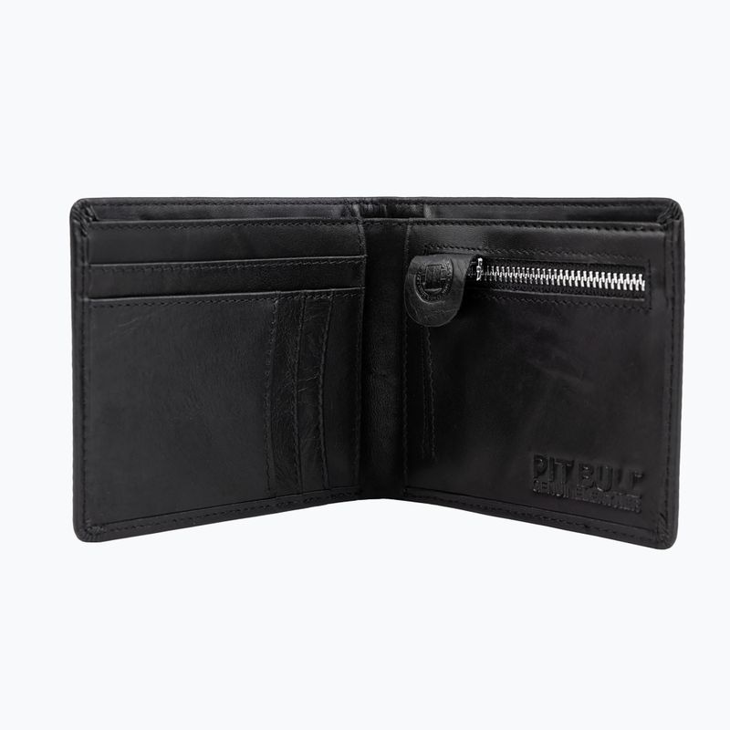 Portofel pentru bărbați Pitbull West Coast Portfel Pitbull West Coast Original Leather Brant black 4