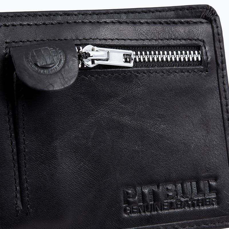 Portofel pentru bărbați Pitbull West Coast Portfel Pitbull West Coast Original Leather Brant black 5