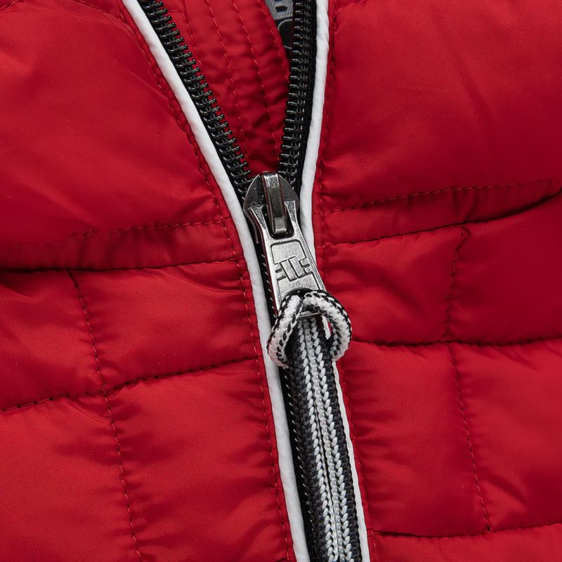 Jachetă de iarnă pentru bărbați Pitbull West Coast Padded Hooded Seacoast roșu cu glugă pentru bărbați 5
