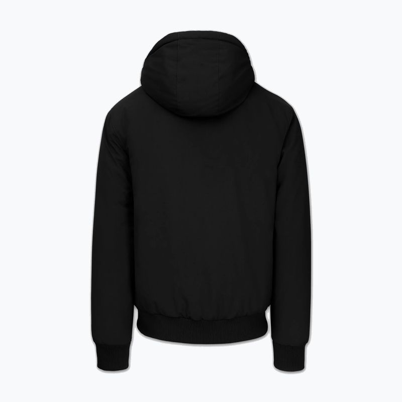 Geacă de iarnă pentru bărbați Pitbull Sherpa Hooded black 7