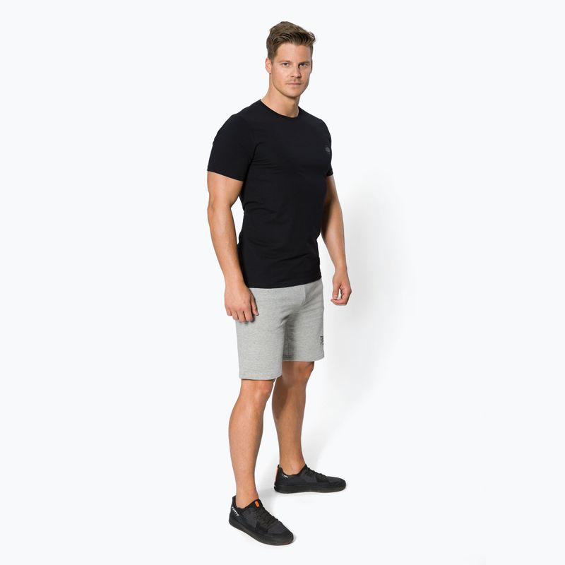 Tricou pentru bărbați Pitbull West Coast Slim Fit Lycra Small Logo black 2