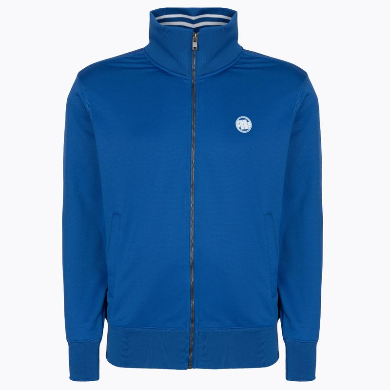 Hanorac pentru bărbați Pitbull West Coast Oldschool Track Small Logo royal blue
