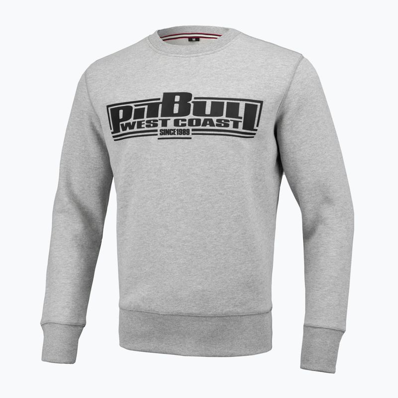 Hanorac pentru bărbați Pitbull West Coast Crewneck Classic Boxing 21 grey/melange 4
