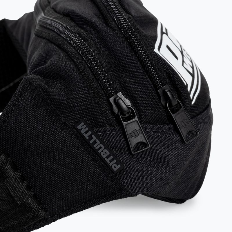 Pungă pentru rinichi Pitbull West Coast Boxing black/white 4