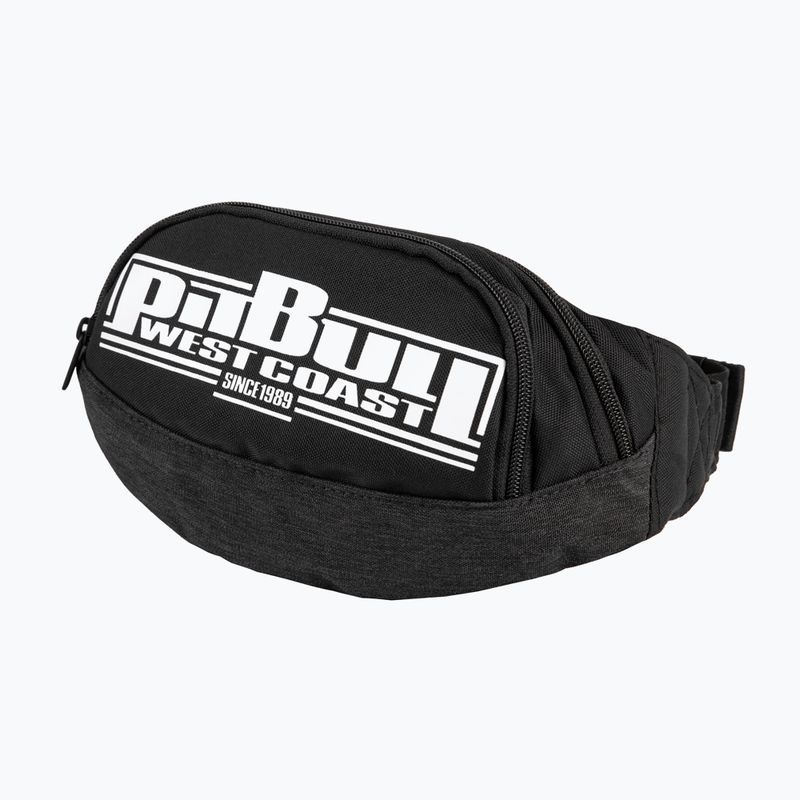 Pungă pentru rinichi Pitbull West Coast Boxing black/white 8
