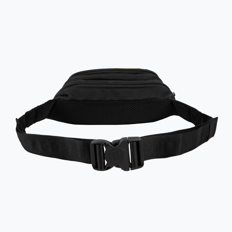 Pungă pentru rinichi Pitbull West Coast Boxing black/white 9