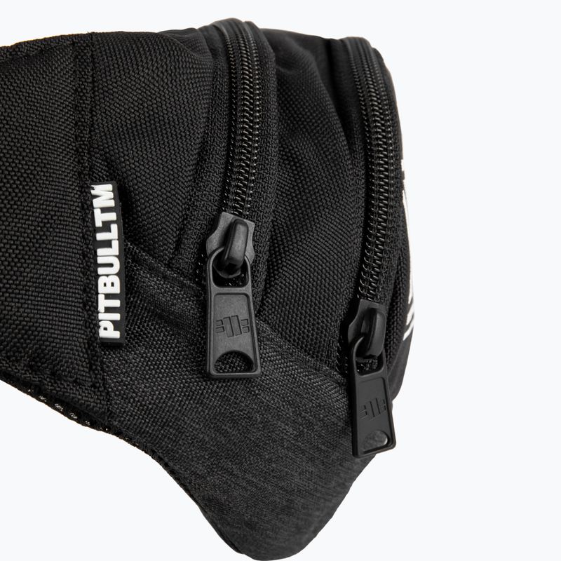 Pungă pentru rinichi Pitbull West Coast Boxing black/white 10