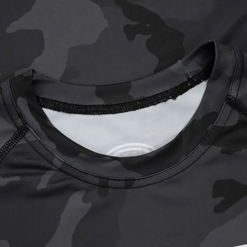 Rashguard pentru femei Pitbull West Coast Rash T-S All black camo 4