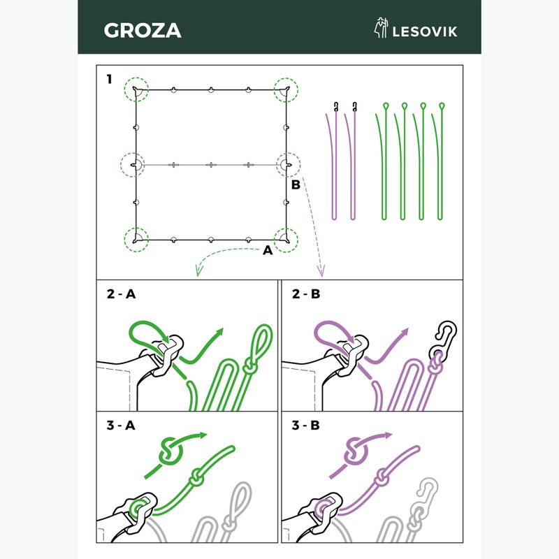 Tarp Lesovik Groza mayfly green 4