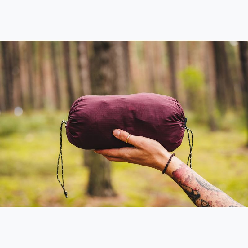 Hamac turistic Lesovik Draka burgundy ron 5