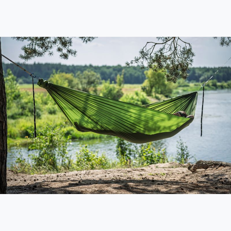 Hamac turistic Lesovik Bright treetop green 3