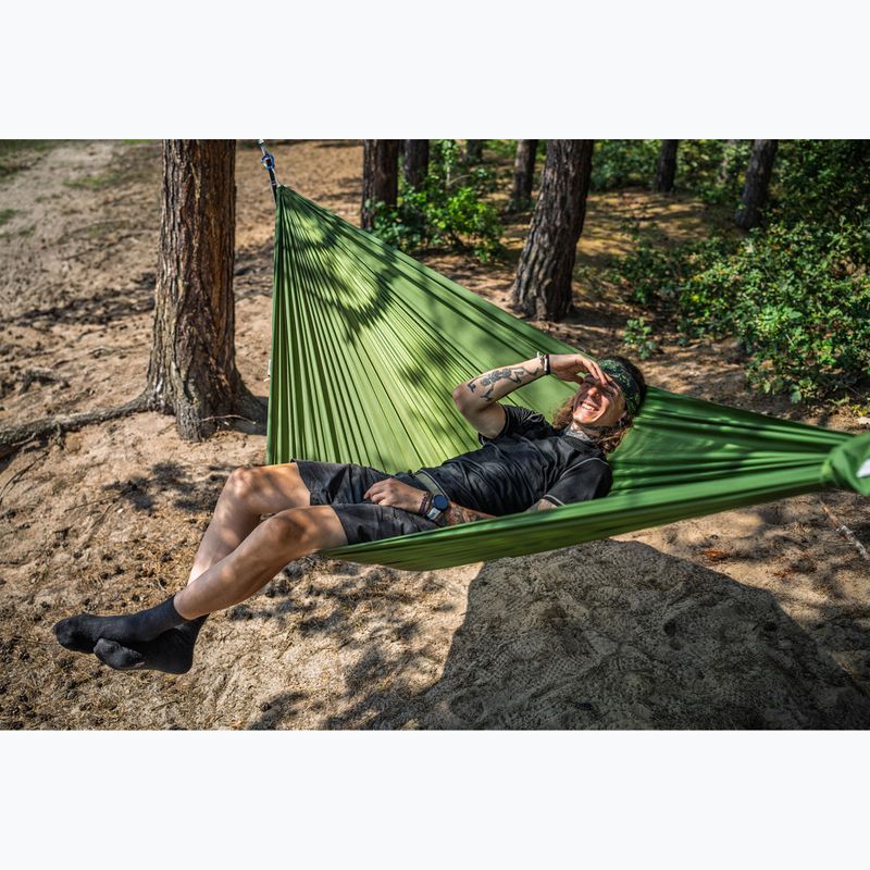 Hamac turistic Lesovik Bright treetop green 6