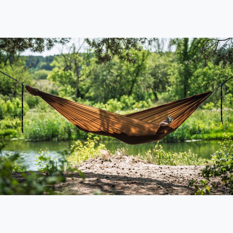 Hamac turistic Lesovik Sharp choco root 2
