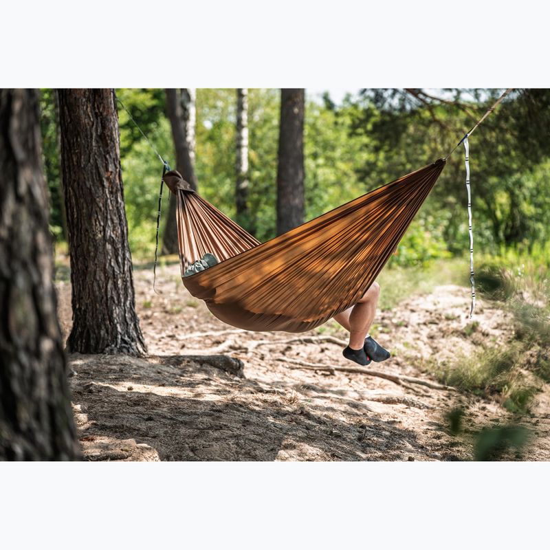 Hamac turistic Lesovik Sharp choco root 5