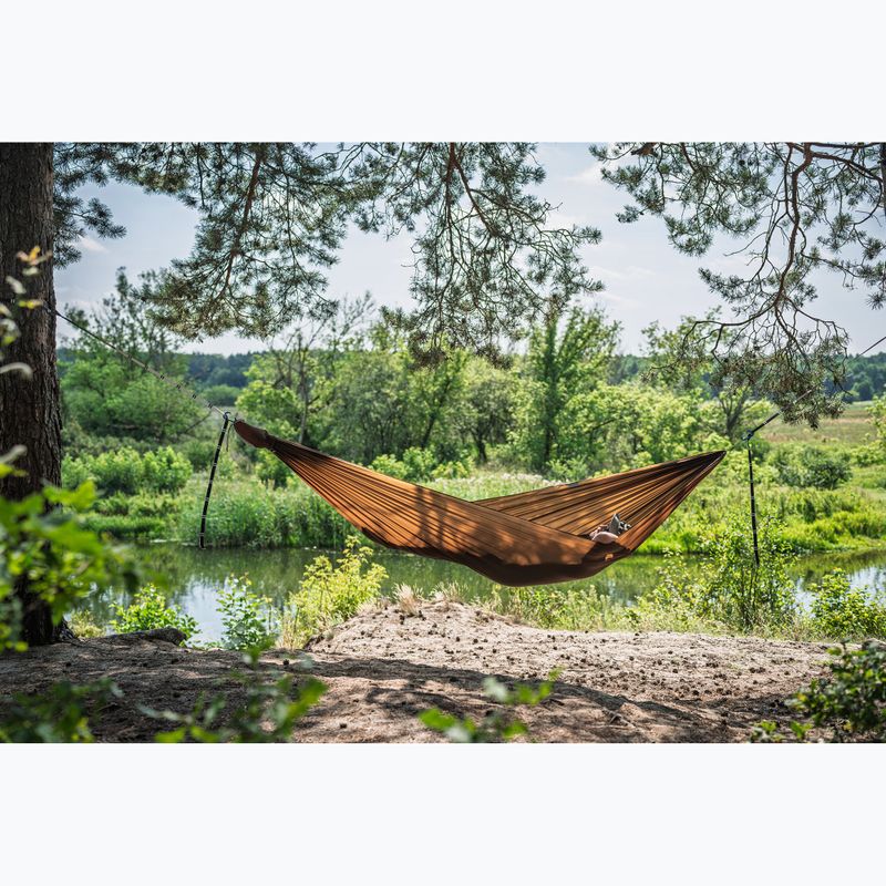 Hamac turistic Lesovik Sharp choco root 6