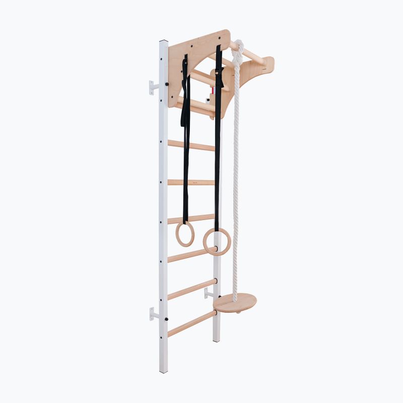 BenchK scara de gimnastică albă BK-211W+A204 2