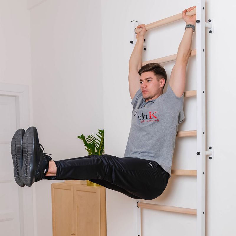 BenchK scara de gimnastică albă BK-700W 12