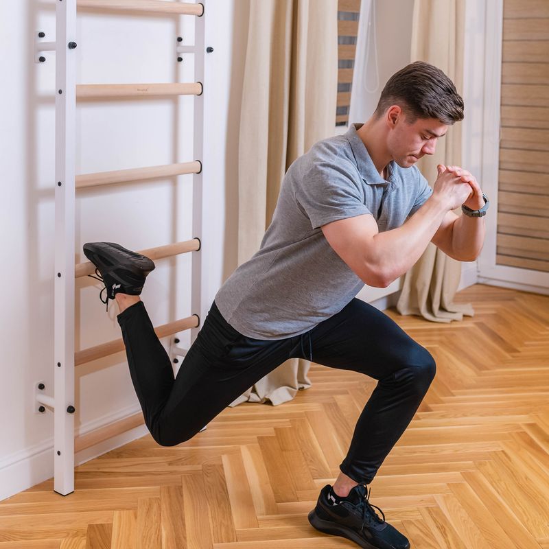 BenchK scara de gimnastică albă BK-732W 16