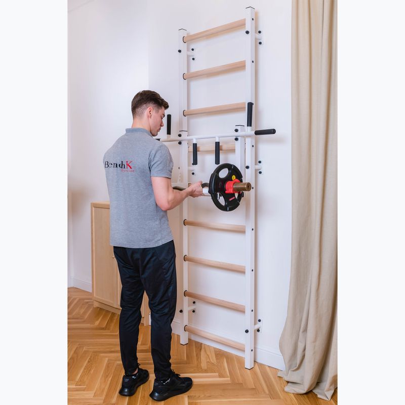 BenchK scara de gimnastică albă BK-732W 13