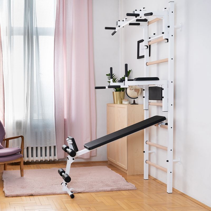 BenchK scara de gimnastică albă BK-233W 22