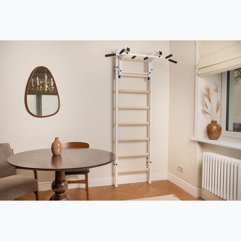 BenchK scara de gimnastică albă BK-231W 10